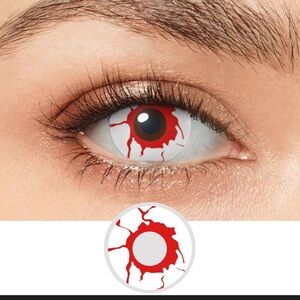 Bloodshot Halloween Cosplay Eye Lens